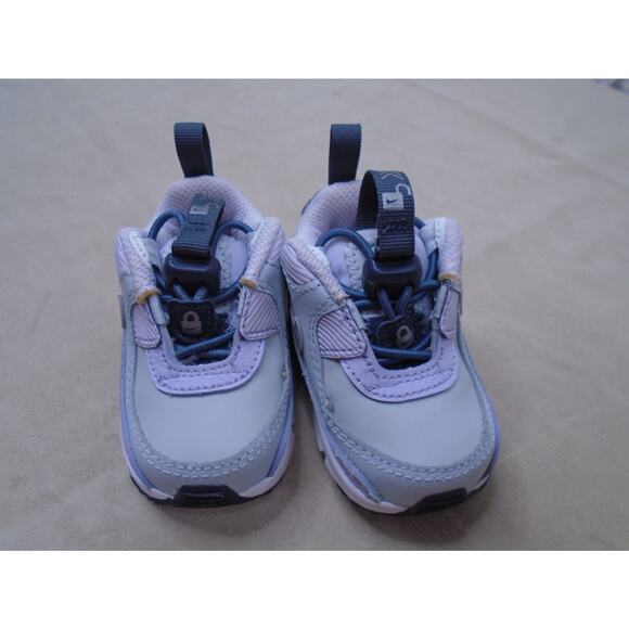 [CV0065-005] Toddler Nike AIR MAX 90 TOGGLE TD 'PURE PLATINUM 2C - Picture 2 of 8